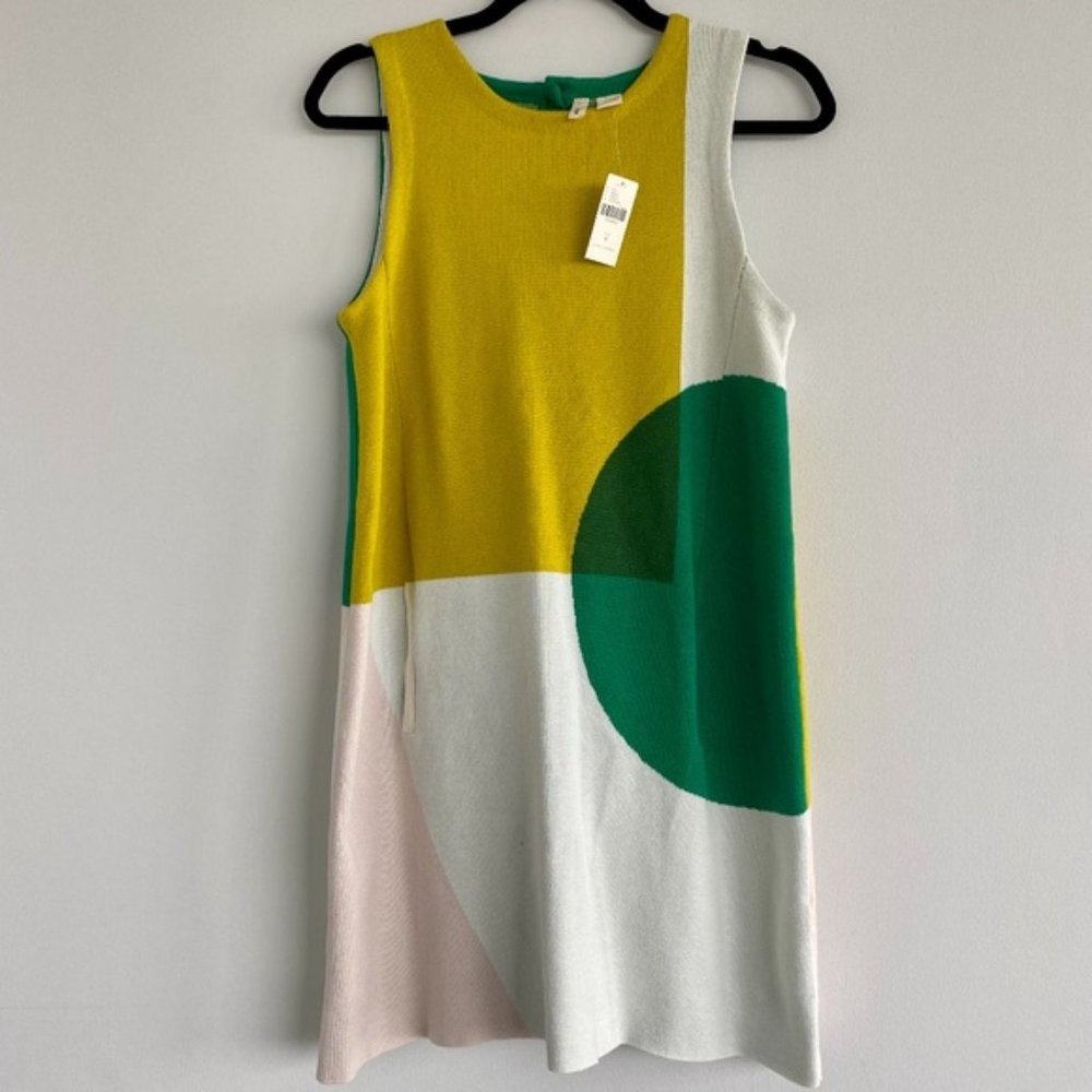 Colorful mod mini dress